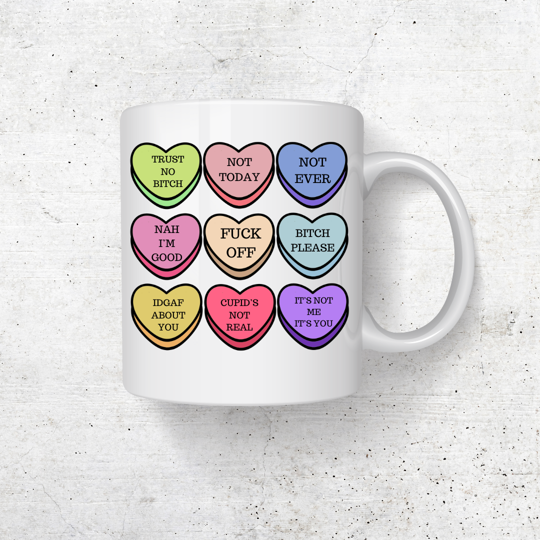 ANTI VALENTINES COFFEE MUG