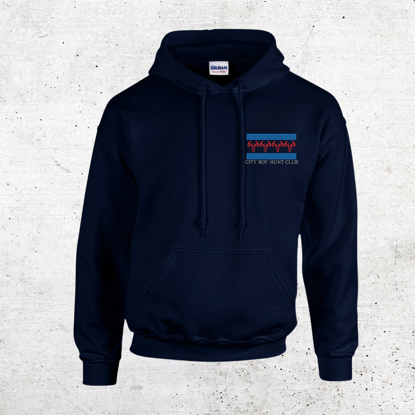 CITY BOY HUNT CLUB PULLOVER HOODIES