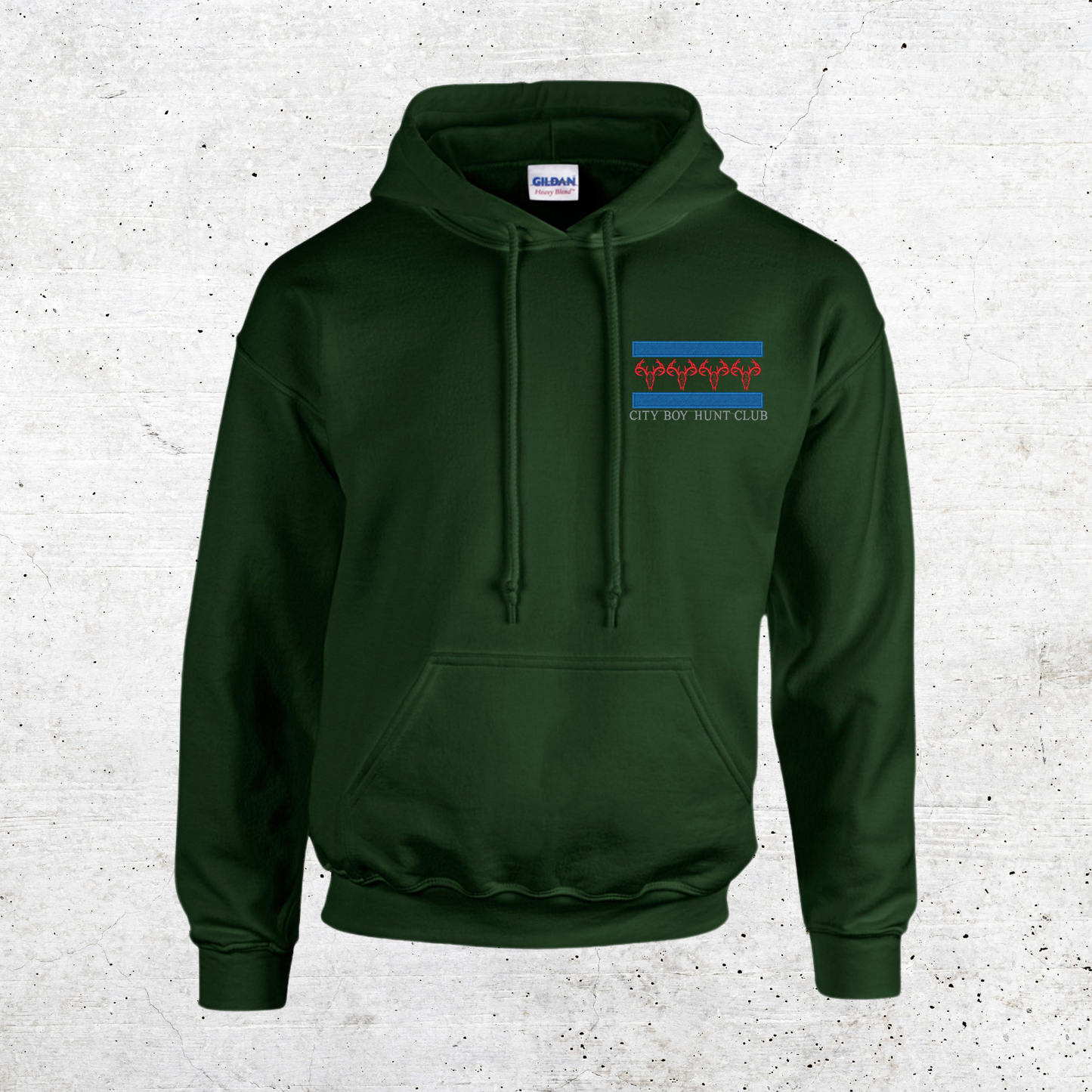 CITY BOY HUNT CLUB PULLOVER HOODIES