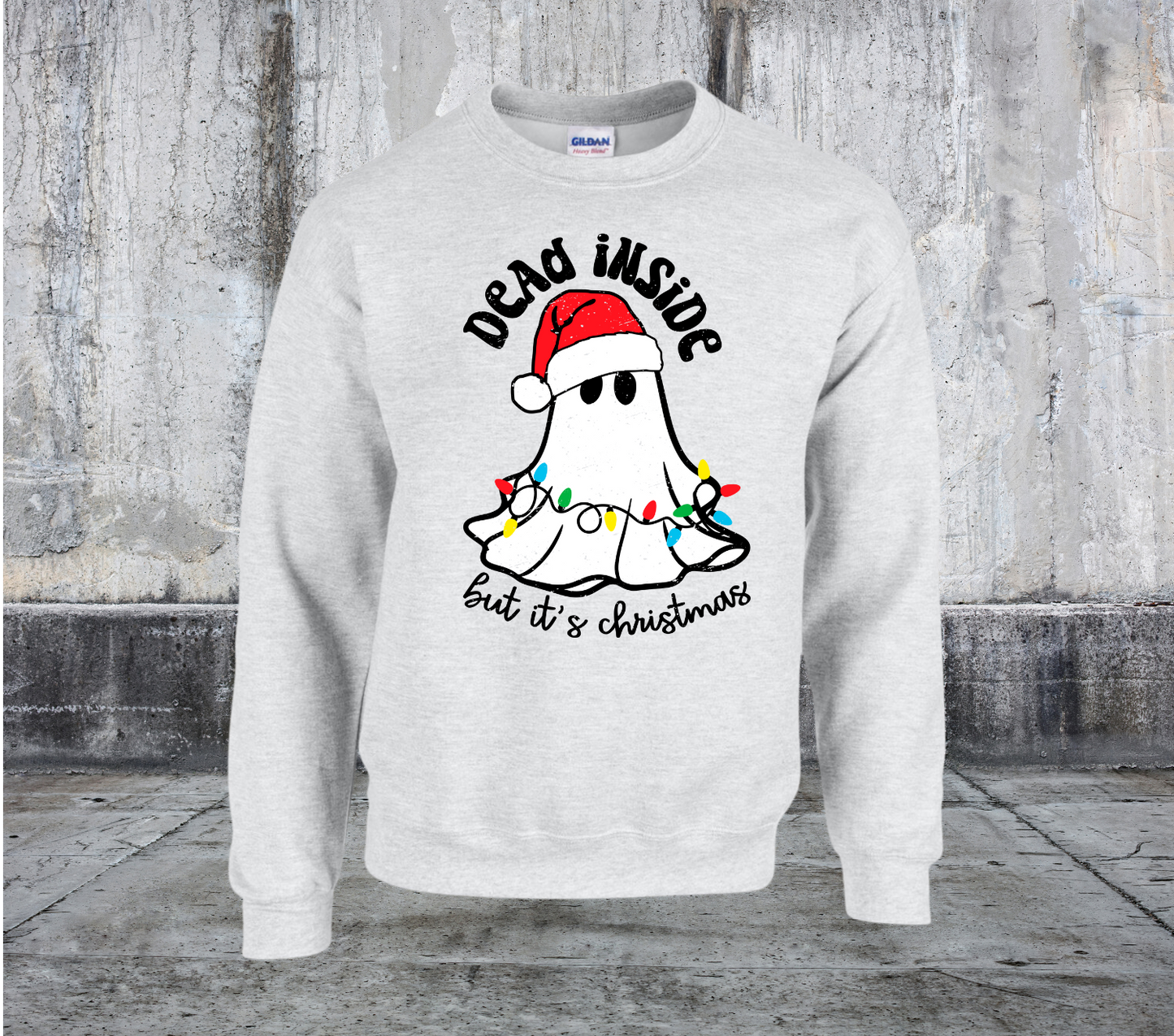 Dead Inside But It’s Christmas Crewneck Sweater