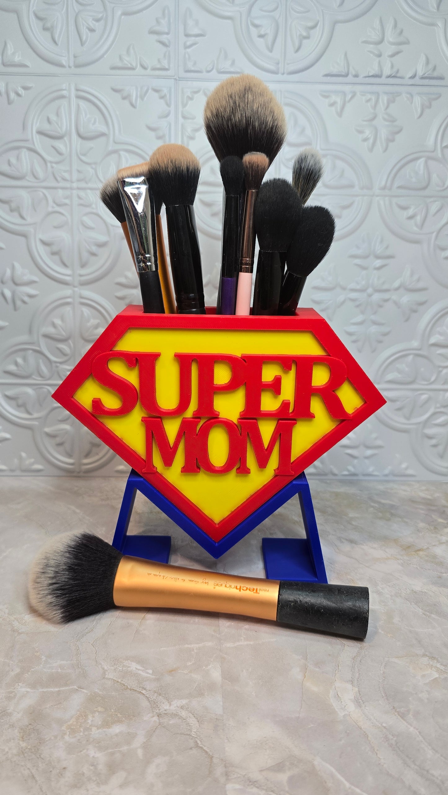 SUPER MOM PEN/MAKEUP BRUSH HOLDER
