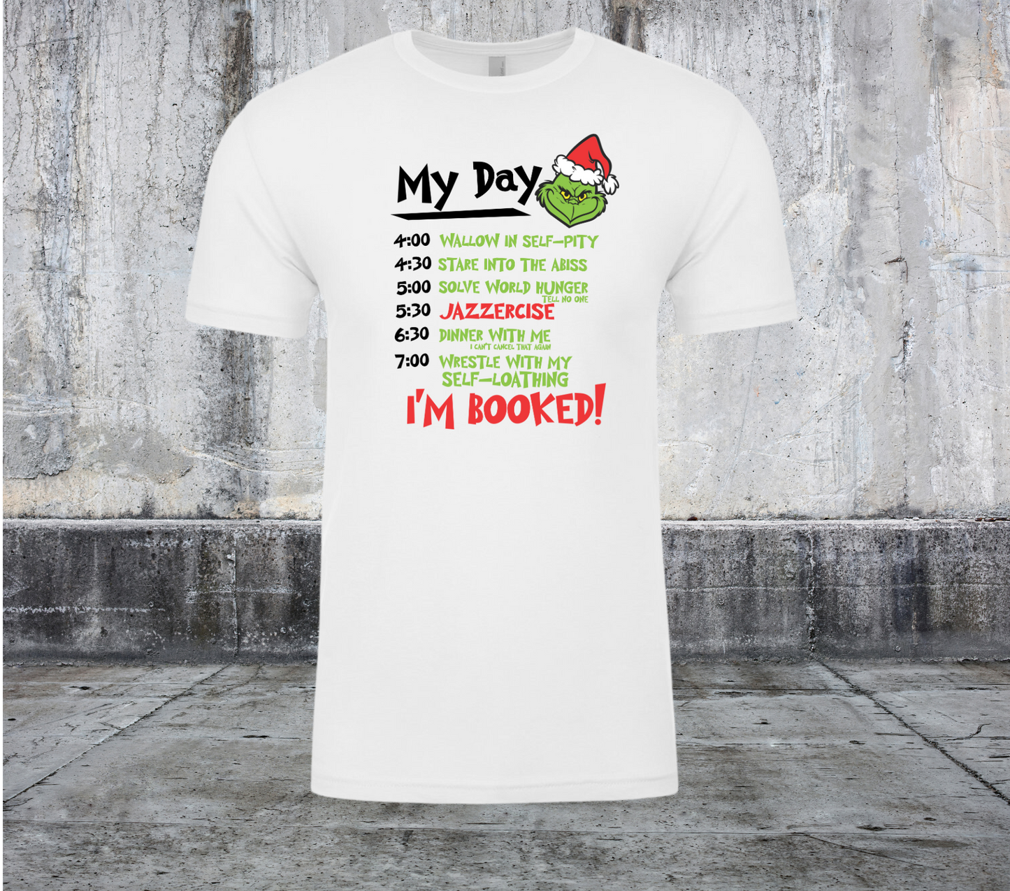 Grinch's My Day Crewneck T-Shirt