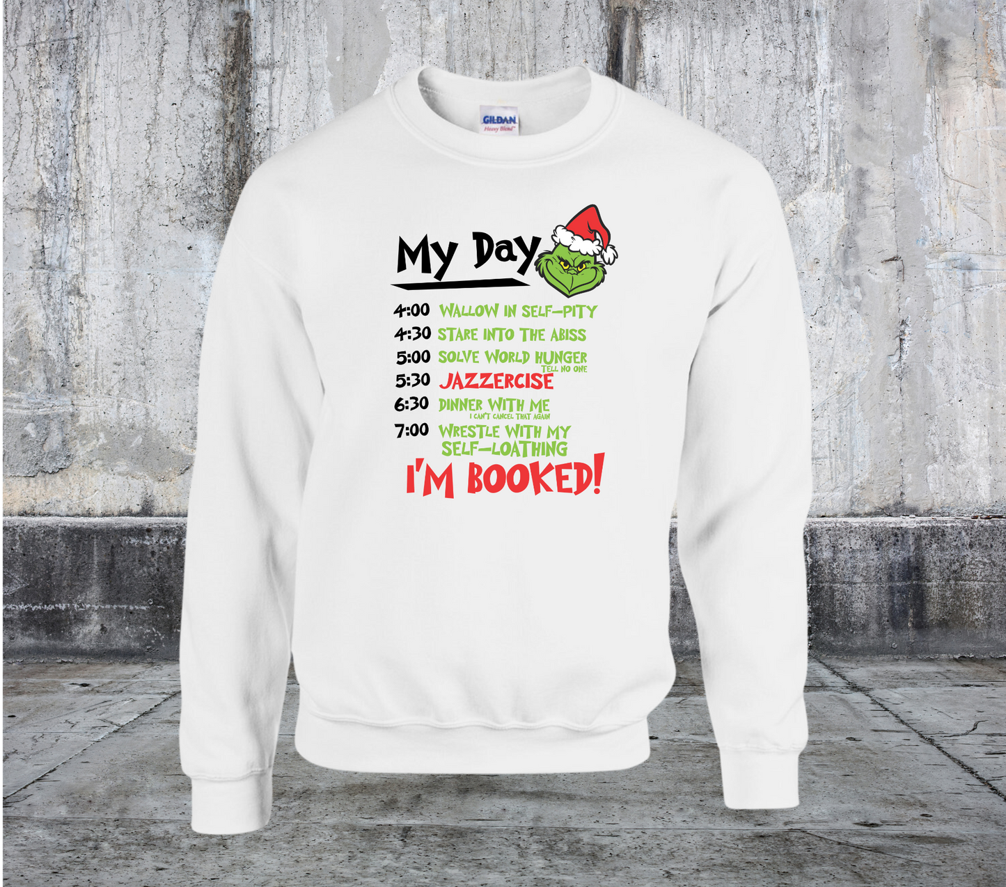 Grinch's My Day Crewneck Sweater