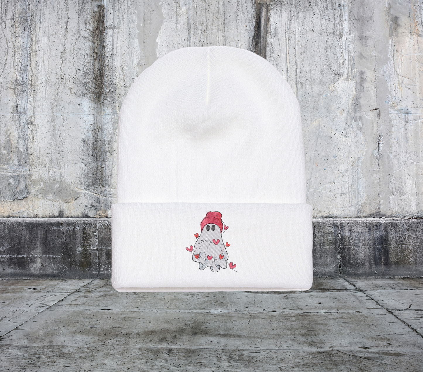 BEANIE GHOST BEANIE EMBROIDERED HAT