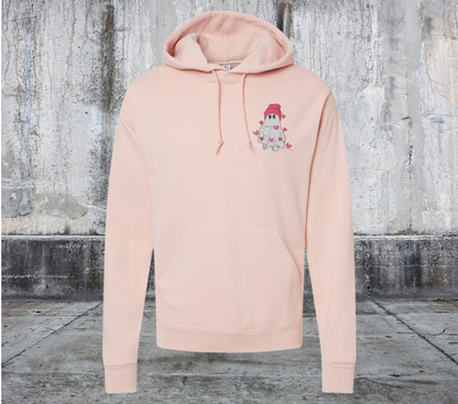 BEANIE GHOST VALENTINES EMBROIDERED SWEATER