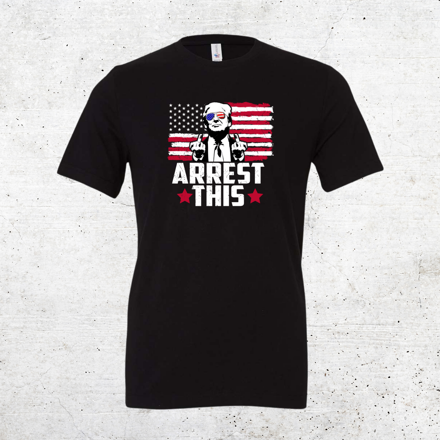 TRUMP ARREST THIS WITH MIDDLE FINGERS