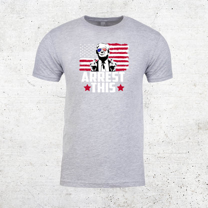 TRUMP ARREST THIS WITH MIDDLE FINGERS