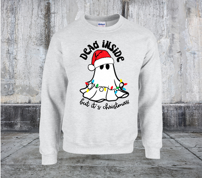 Dead Inside But It’s Christmas Crewneck Sweater