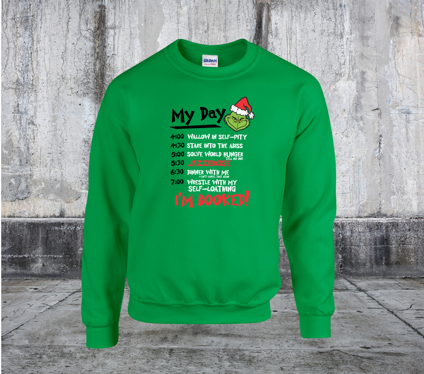 Grinch's My Day Crewneck Sweater
