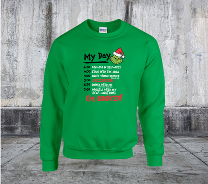 Grinch's My Day Crewneck Sweater