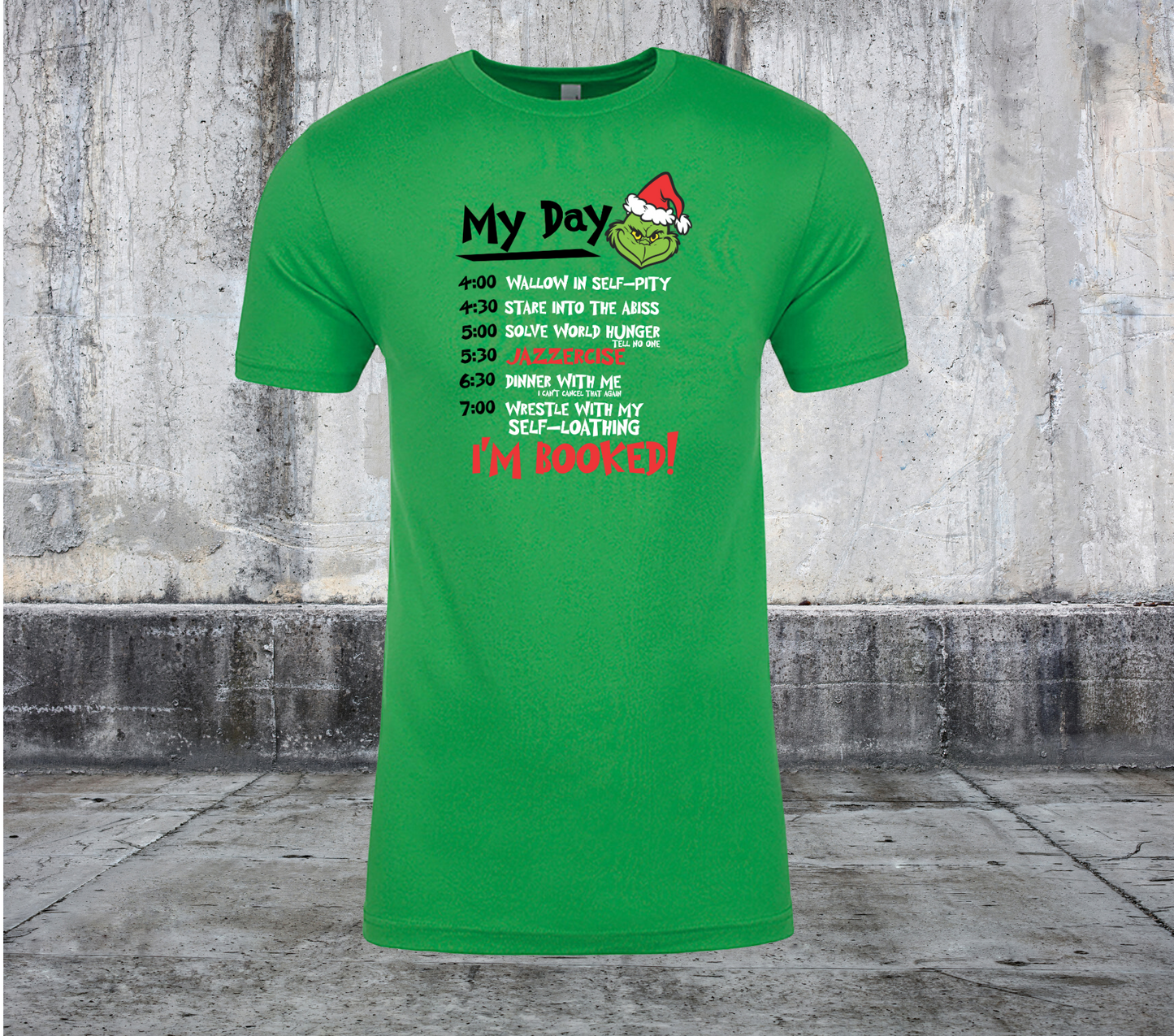 Grinch's My Day Crewneck T-Shirt