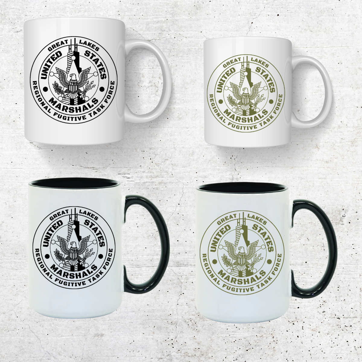 GREAT LAKES MARSHALS COFFEE MUGS