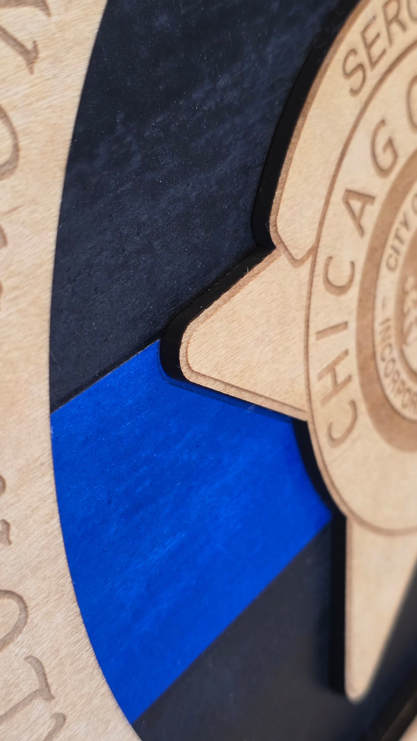Chicago Police Plaque