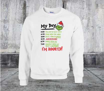 Grinch's My Day Crewneck Sweater