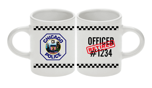 Retired Officer or Sergeant Coffee Mug citywideprints