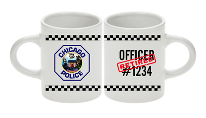 Retired Officer or Sergeant Coffee Mug citywideprints